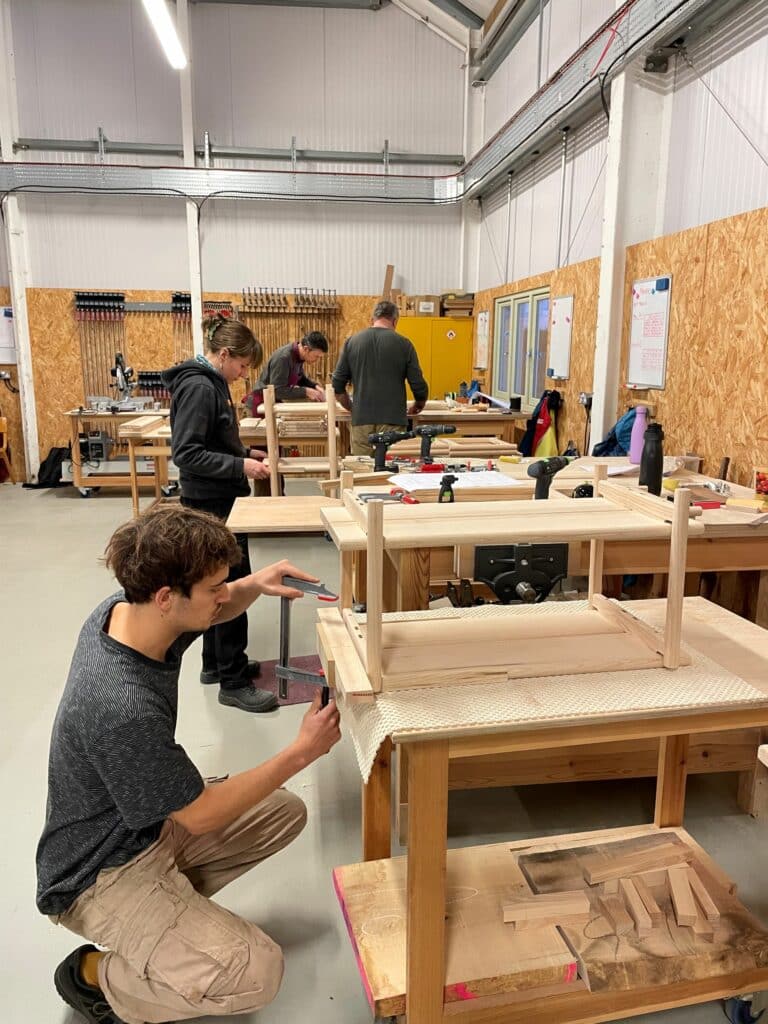 Students in our workshop